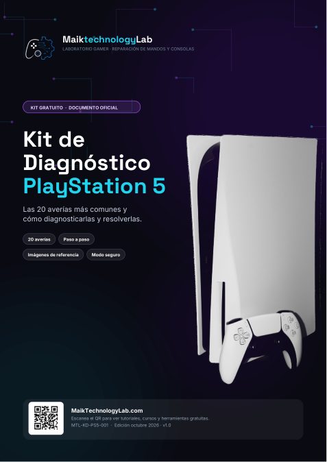 Portada del Kit de Diagnóstico PS5 de MaikTechnologyLab